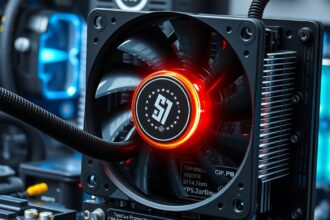 CPU hűtő ventilátor számítástechnikai rendszerben