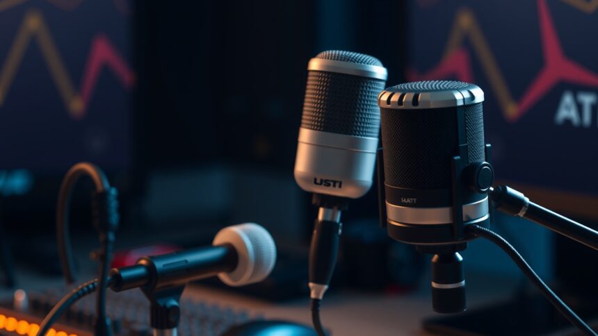 Különböző mikrofonok PC-hez tiszta hangfelvételhez