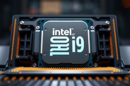 Intel Core i9-14900K processzor belső nézete