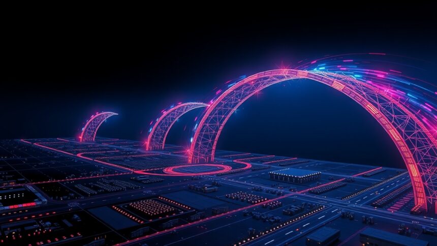 Az Intel Arc Graphics integrált grafika fejlődése technológiai ábrázolása