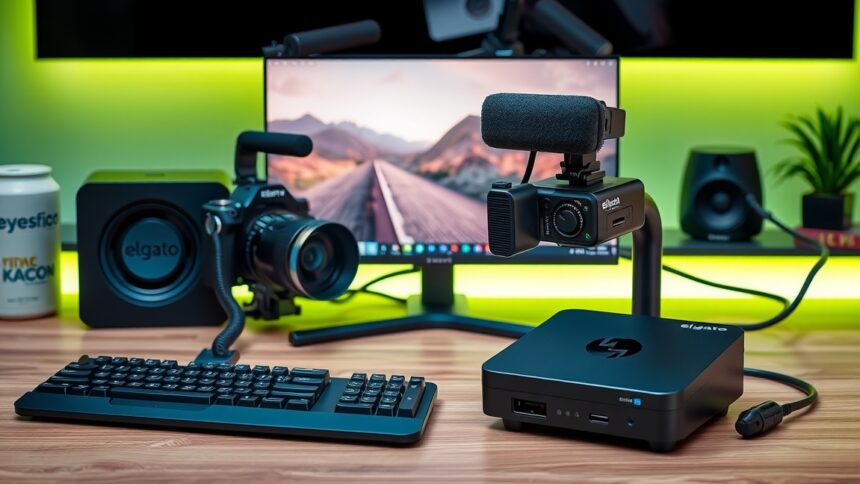 Elgato eszközök és kiegészítők játékstreameléshez