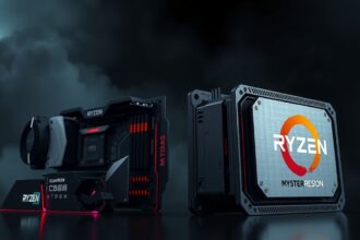 AMD Ryzen processzorok és alaplapok az AM4 és AM5 platformokhoz.