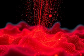 Absztrakt kép a GPU-gyorsításról és az AMD FSR technológiáról