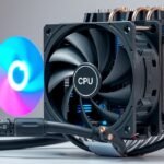 CPU hűtő ventilátor és hőleadó a számítógépben