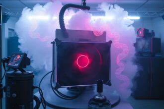 Extrém hűtési megoldás folyékony nitrogénnel és szárazjéggel