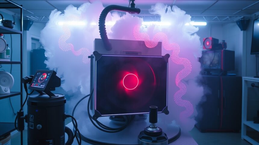 Extrém hűtési megoldás folyékony nitrogénnel és szárazjéggel