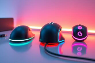 Vezetékes és vezeték nélküli gamer egerek élénk világítással