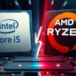 Intel Core i5 és AMD Ryzen 5 processzorok összehasonlítása