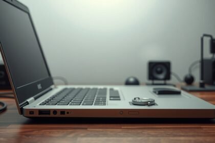 Régi laptop oldalnézeti képe HDD csere előtt SSD-re