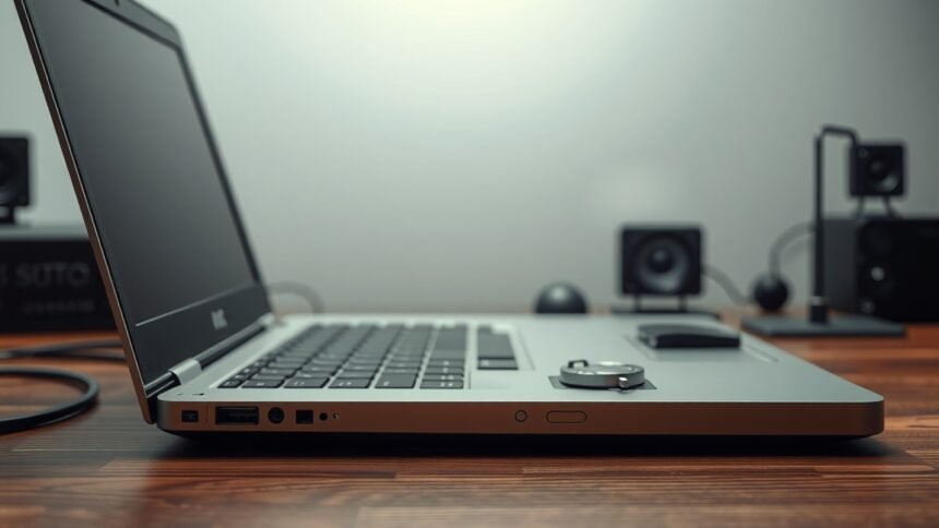 Régi laptop oldalnézeti képe HDD csere előtt SSD-re