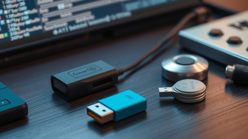 USB pendrive-ok és adatmentő eszközök számítógépen