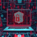 Laptop ride lehetséges zsarolóvírus támadás elleni védelem