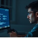 Felhasználó a Windows jelszó-visszaállítási képernyő előtt