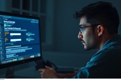 Felhasználó a Windows jelszó-visszaállítási képernyő előtt