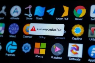 Hibaüzenet PDF fájl megnyitásakor, amely nem válaszol