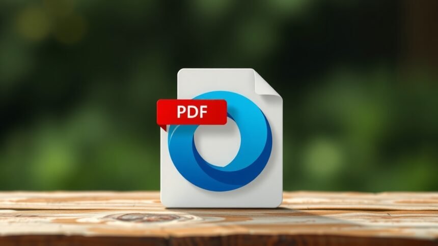 PDF ikon az Edge böngésző számára, alapértelmezett program beállításokkal