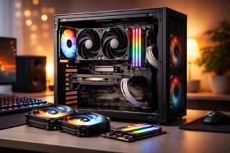 Modern PC-összeállítás részletei: processzor, memória, tároló és hűtés összehangolása, költséghatékony.