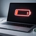A laptop akkumulátor állapotának ellenőrzése, kapacitáscsökkenés és időzített csere megfontolása.